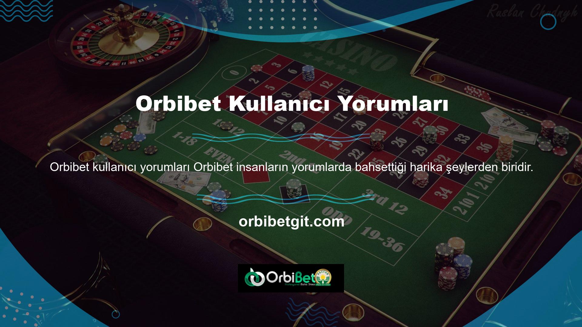 Dahası, Orbibet kullanıcıların etkileyici canlı bahis fırsatları ve 7 puanlık canlı bahis seçenekleriyle bahis yapabilecekleri ve para kazanabileceği en popüler site haline geldi